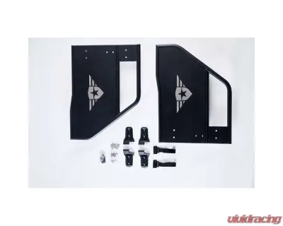 Combat Off Road Tube Doors Rear Pair Jeep Gladiator 2020-2023 - 25-1049